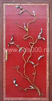 Входная дверь с ковкой и порошковым напылением KV-131, цена 42 237  руб.